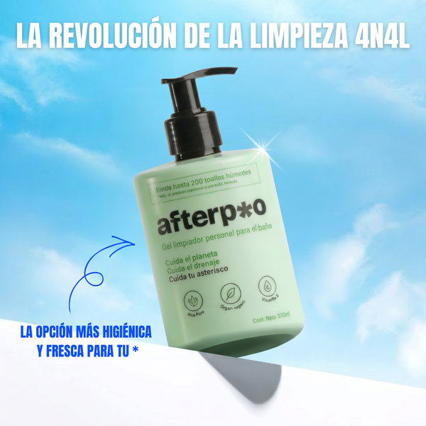 El Primer Gel Post-Baño que Limpia de Verdad 🍑
